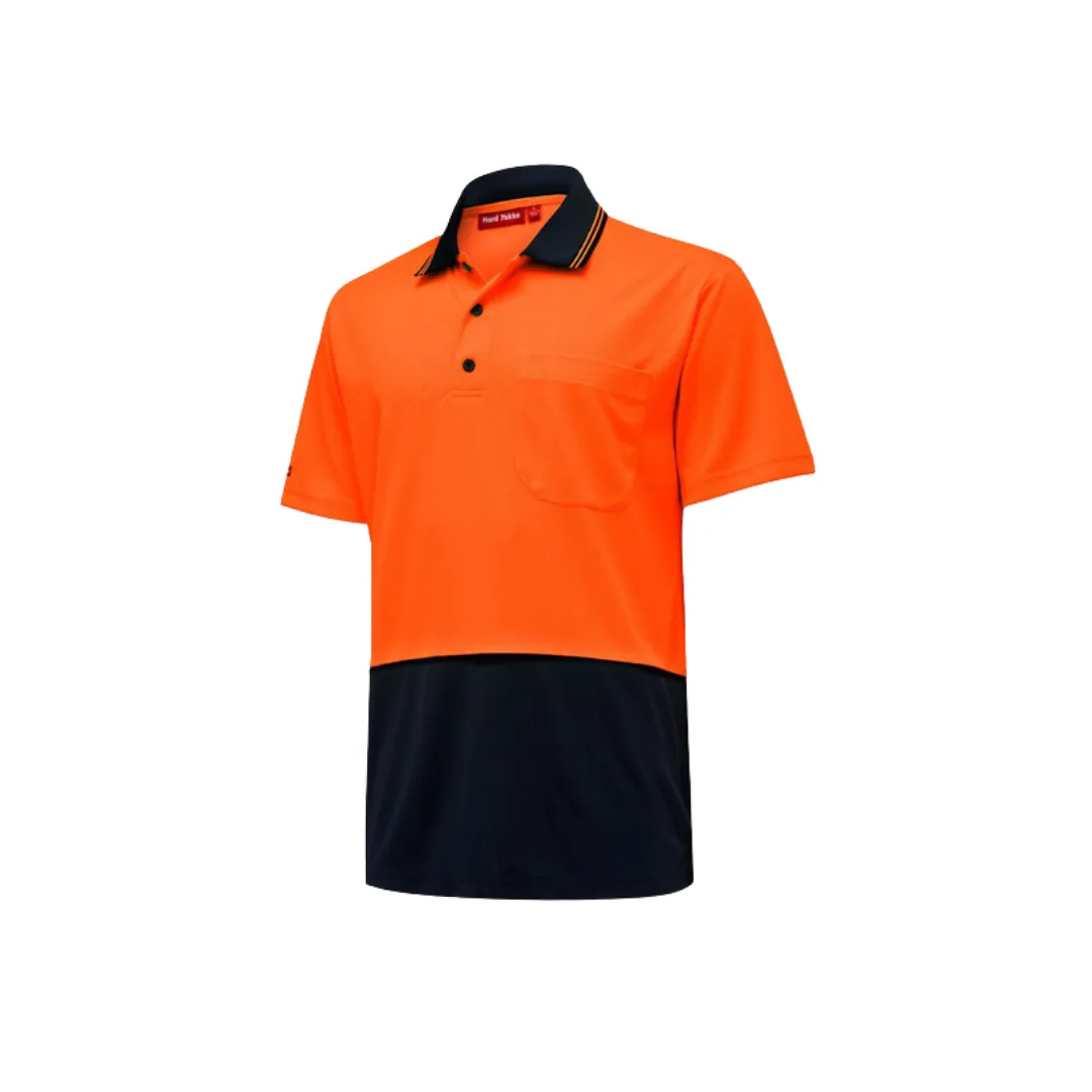 ACE Apparel Industrial Protection High Visibilty Polo Shirt_XS