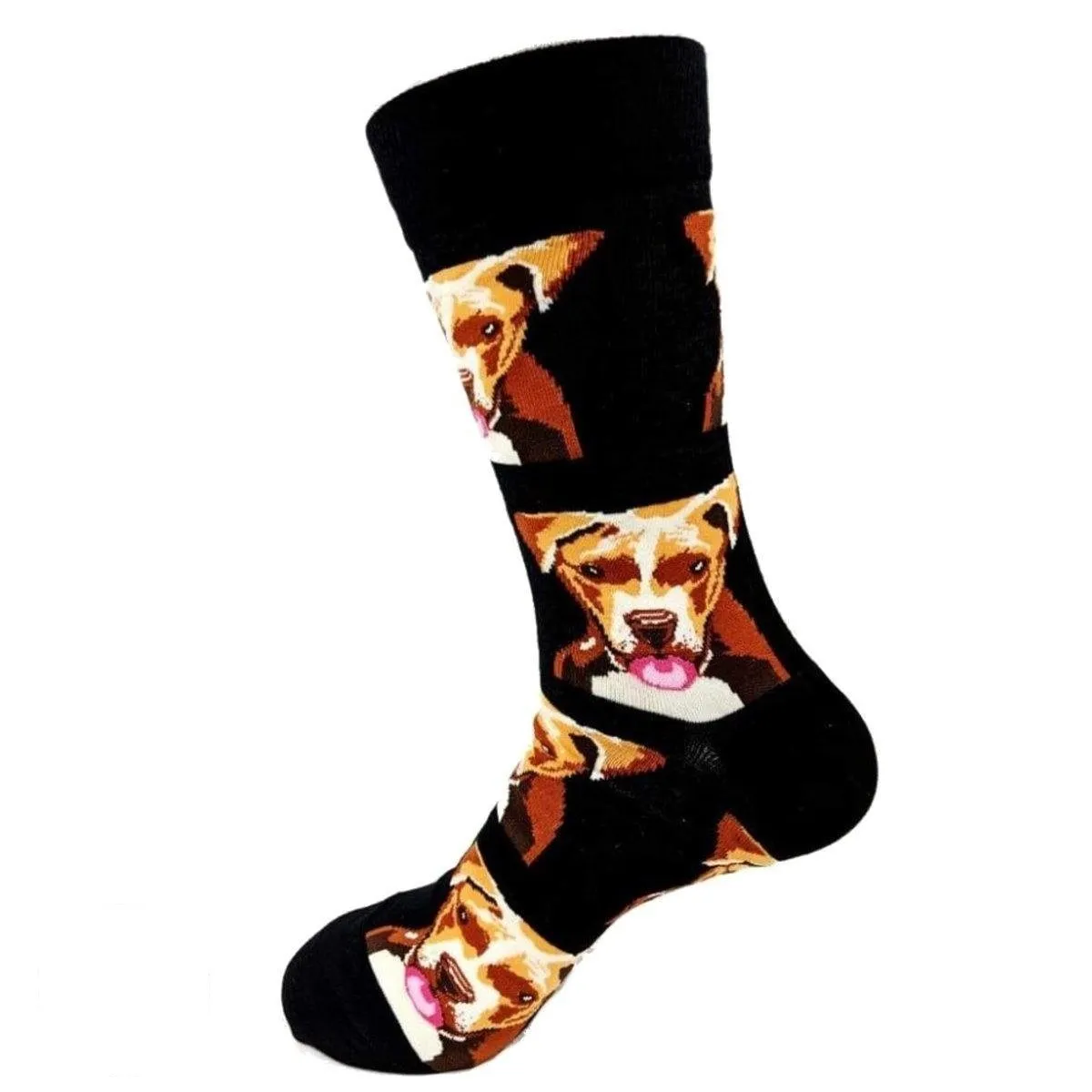 Animal Socks Dogs Staffy