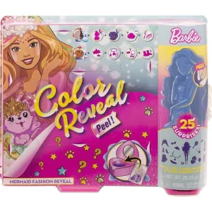 Barbie Colour Reveal Peel Doll Mermaid Fashion Reveal