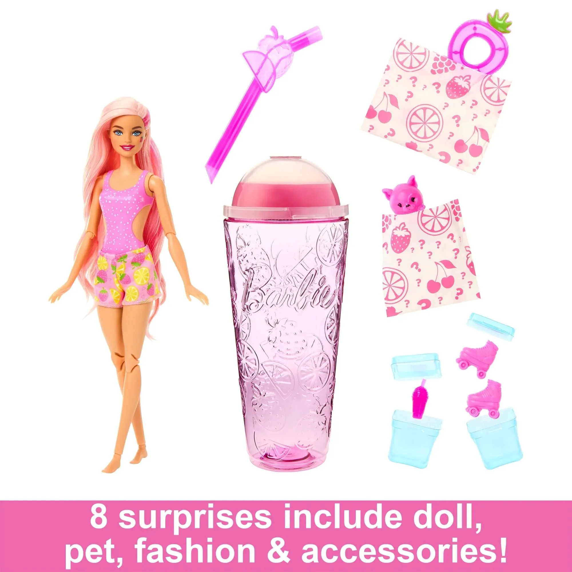 Barbie Pop Reveal Juicy Fruits Series - Strawberry Lemonade