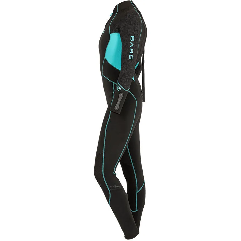 BARE EVOKE 5MM WETSUIT - LADIES