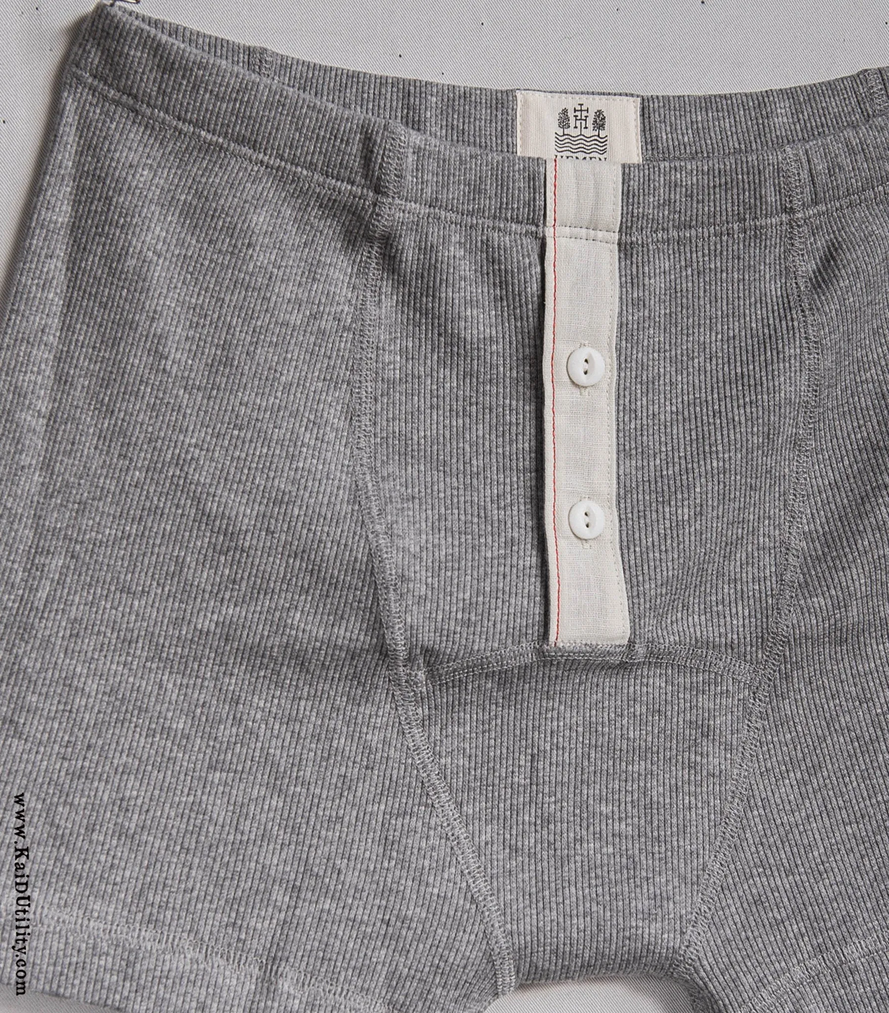 Boxer Brief - Grey Heather - M, L