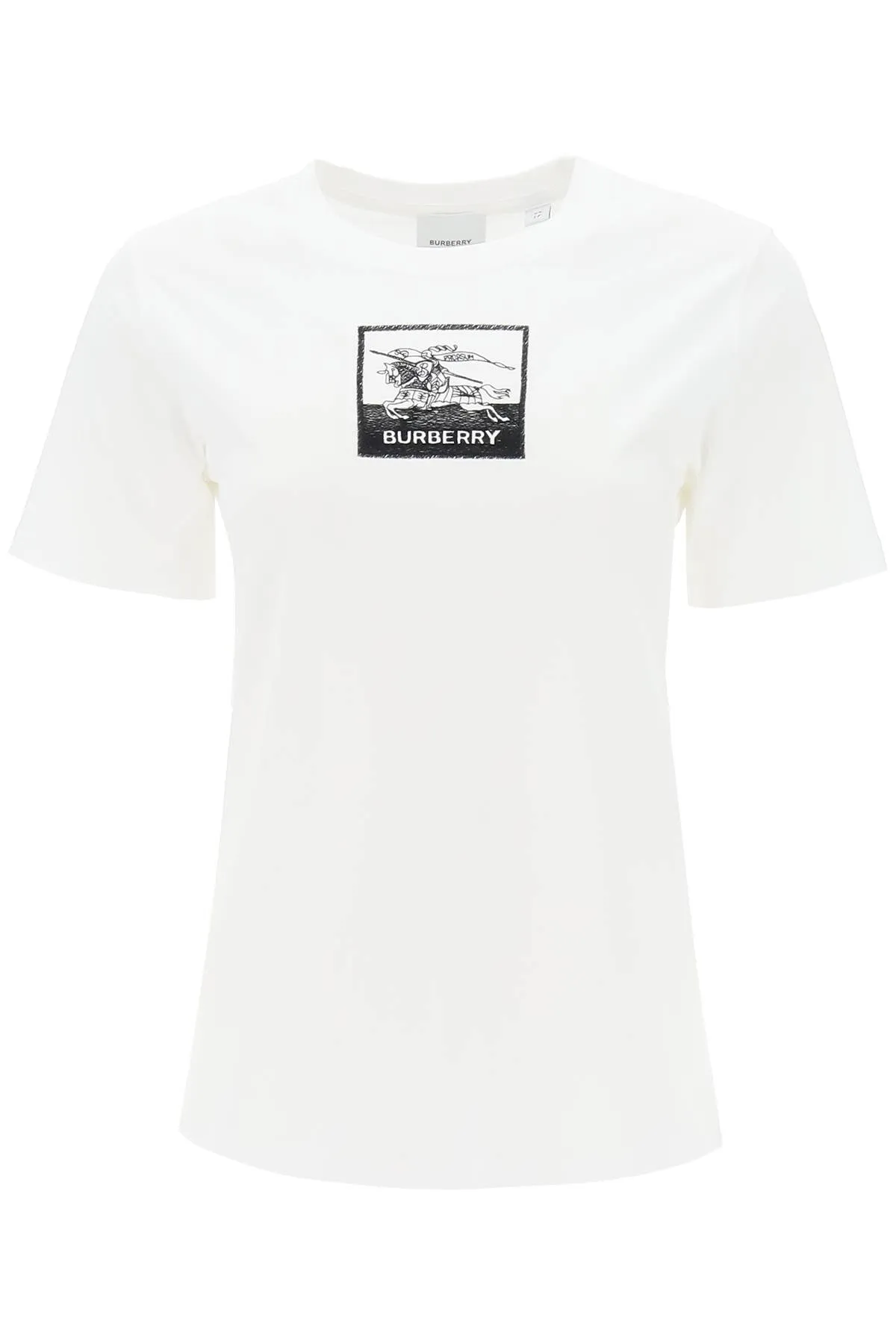 Burberry 'margot' t-shirt with ekd embroidery