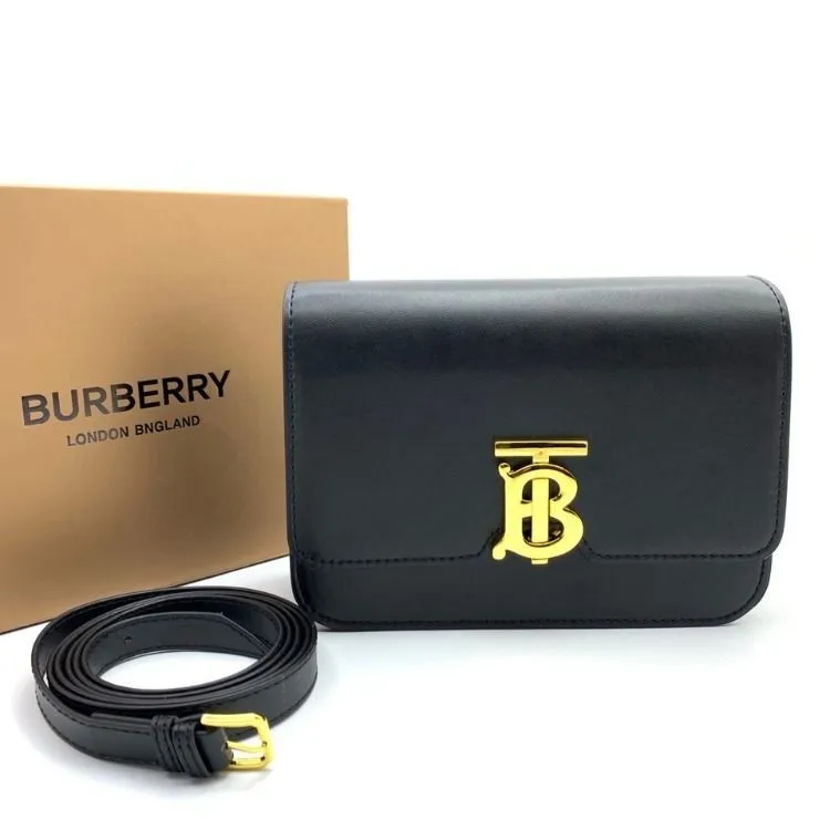 Burberry Shoulder Bag - Timeless Luxury (Black)