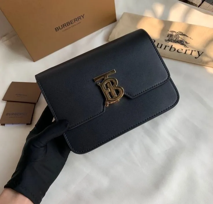 Burberry Shoulder Bag - Timeless Luxury (Black)