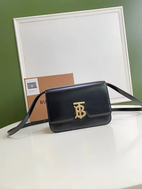 Burberry Shoulder Bag - Timeless Luxury (Black)