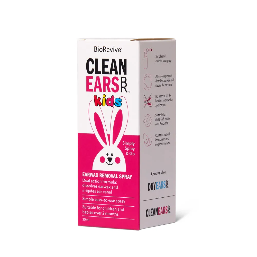 CleanEars Kids – Ear Wax Removal Spray 30ml