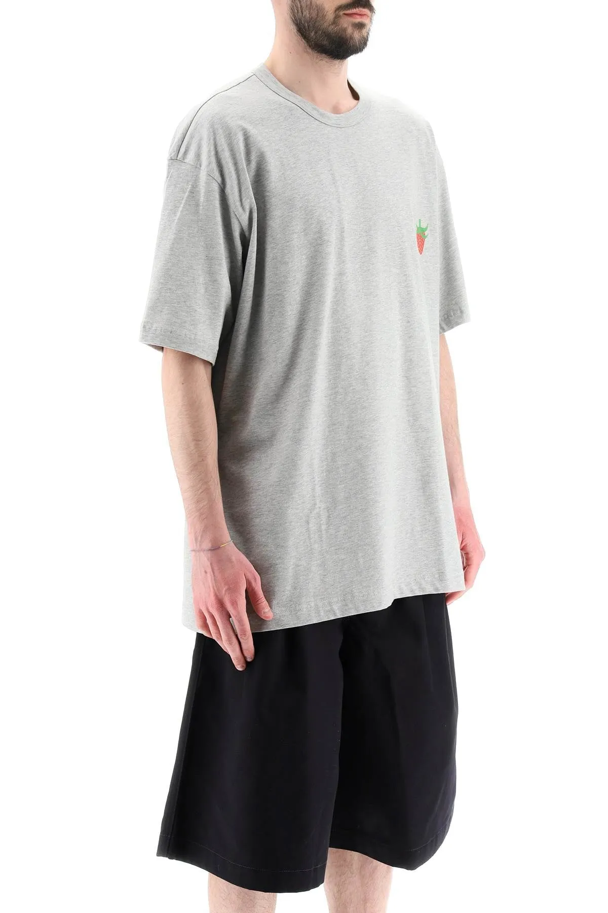 Comme des garcons shirt logo print oversized t-shirt