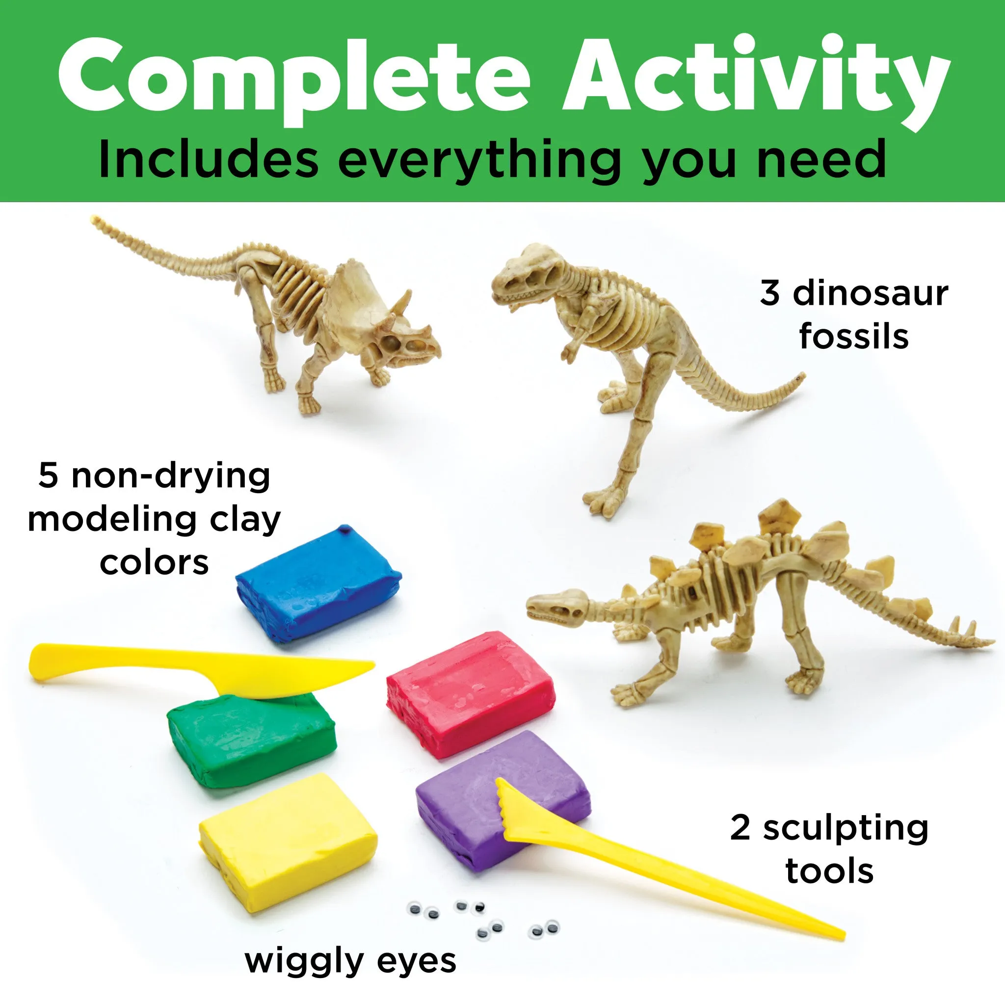 Create with Clay Dinosaurs - #6174000