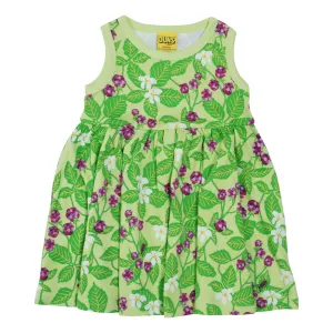 Dewberry - Green Sleeveless Dress With Gathered Skirt - 2 Left Size 10-11 & 12-13 years