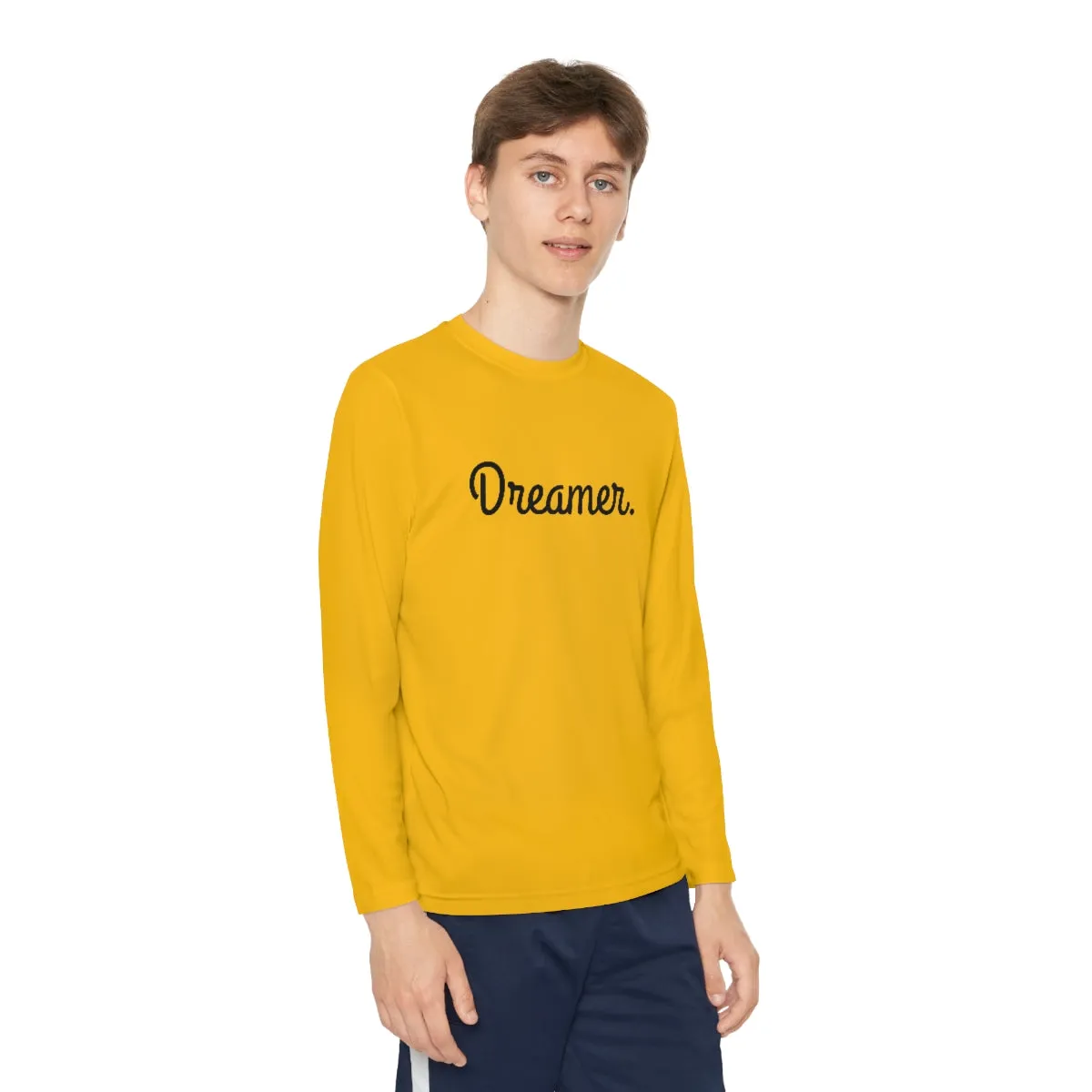 Dreamer. Youth Long Sleeve Competitor Tee