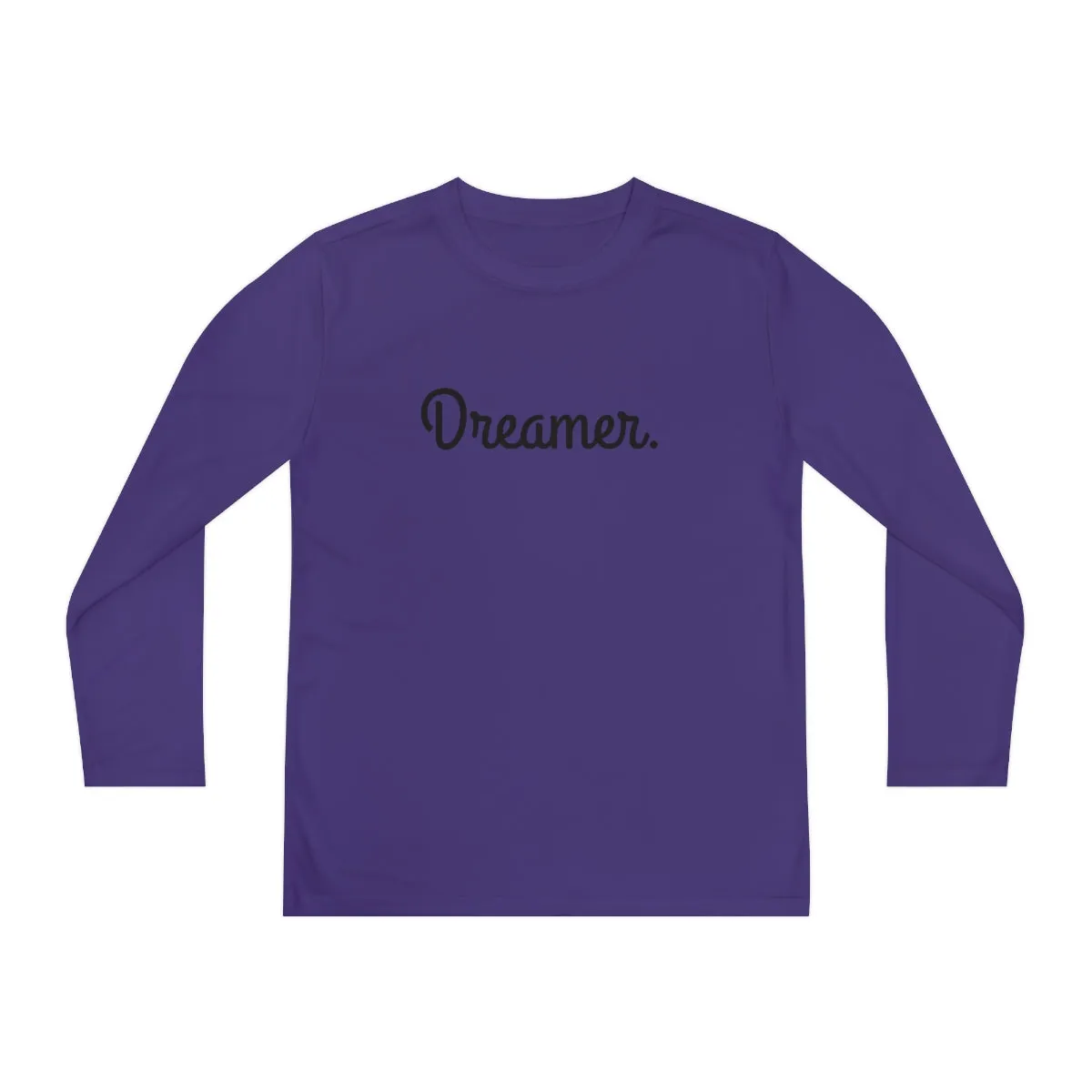 Dreamer. Youth Long Sleeve Competitor Tee