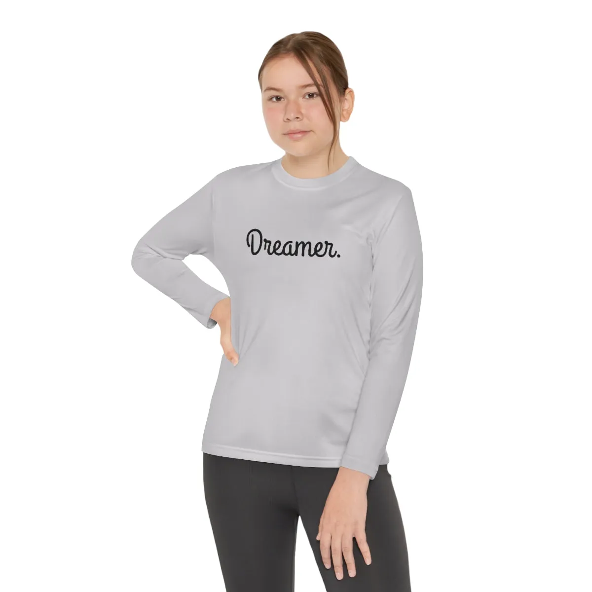 Dreamer. Youth Long Sleeve Competitor Tee