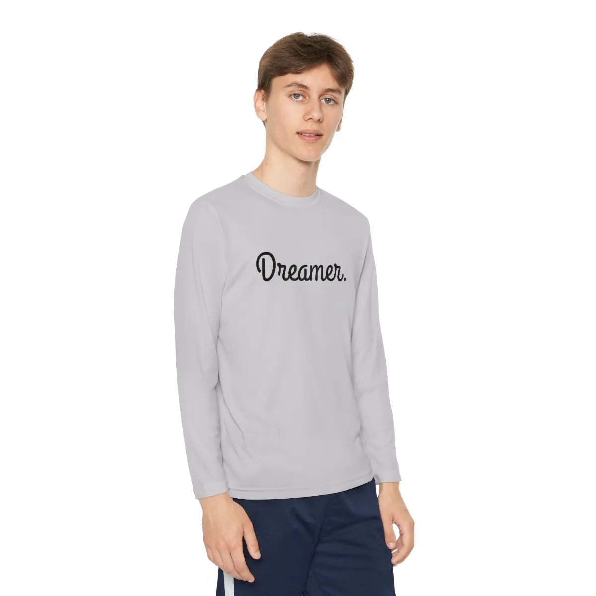 Dreamer. Youth Long Sleeve Competitor Tee