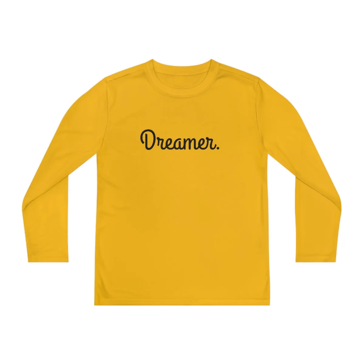 Dreamer. Youth Long Sleeve Competitor Tee