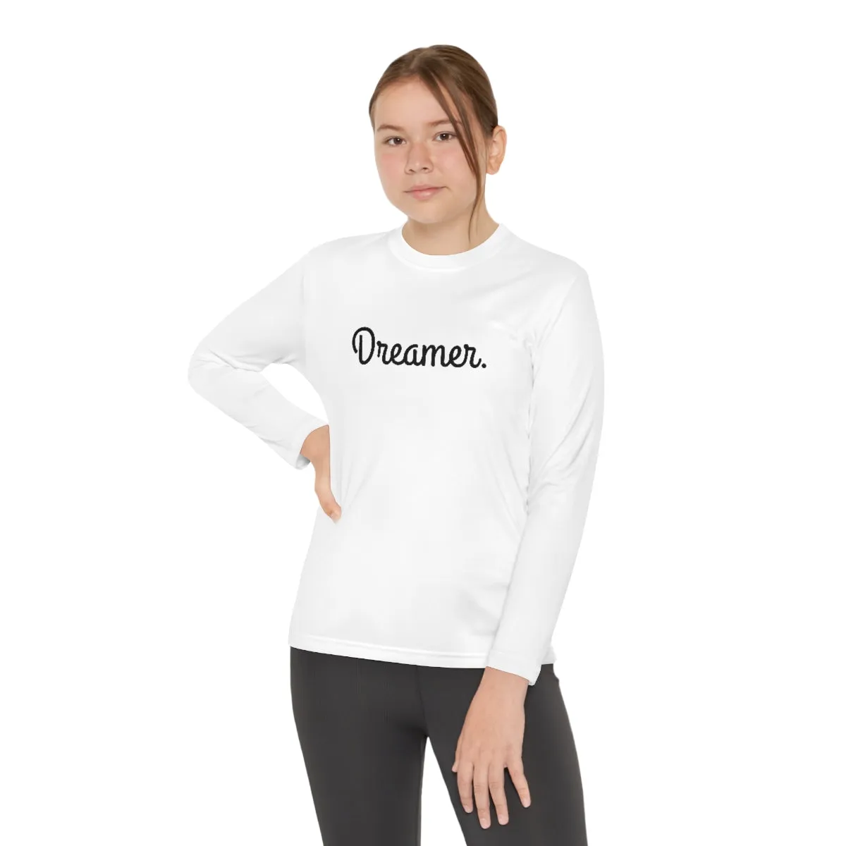 Dreamer. Youth Long Sleeve Competitor Tee