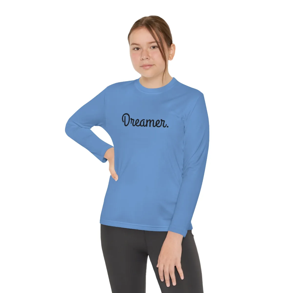 Dreamer. Youth Long Sleeve Competitor Tee