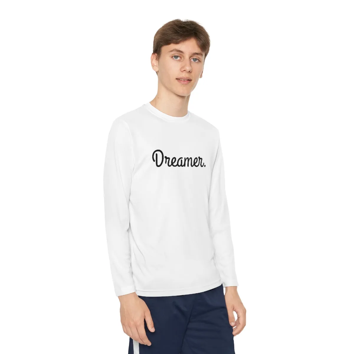 Dreamer. Youth Long Sleeve Competitor Tee