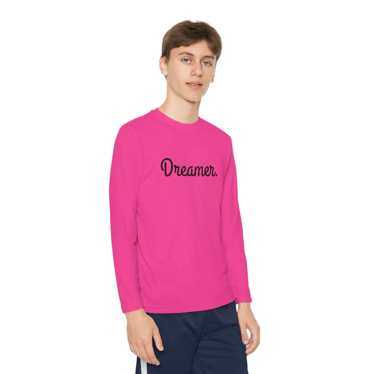 Dreamer. Youth Long Sleeve Competitor Tee