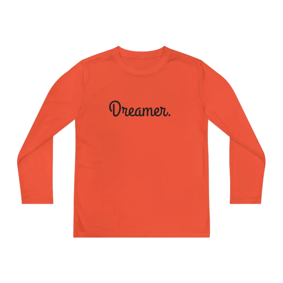 Dreamer. Youth Long Sleeve Competitor Tee