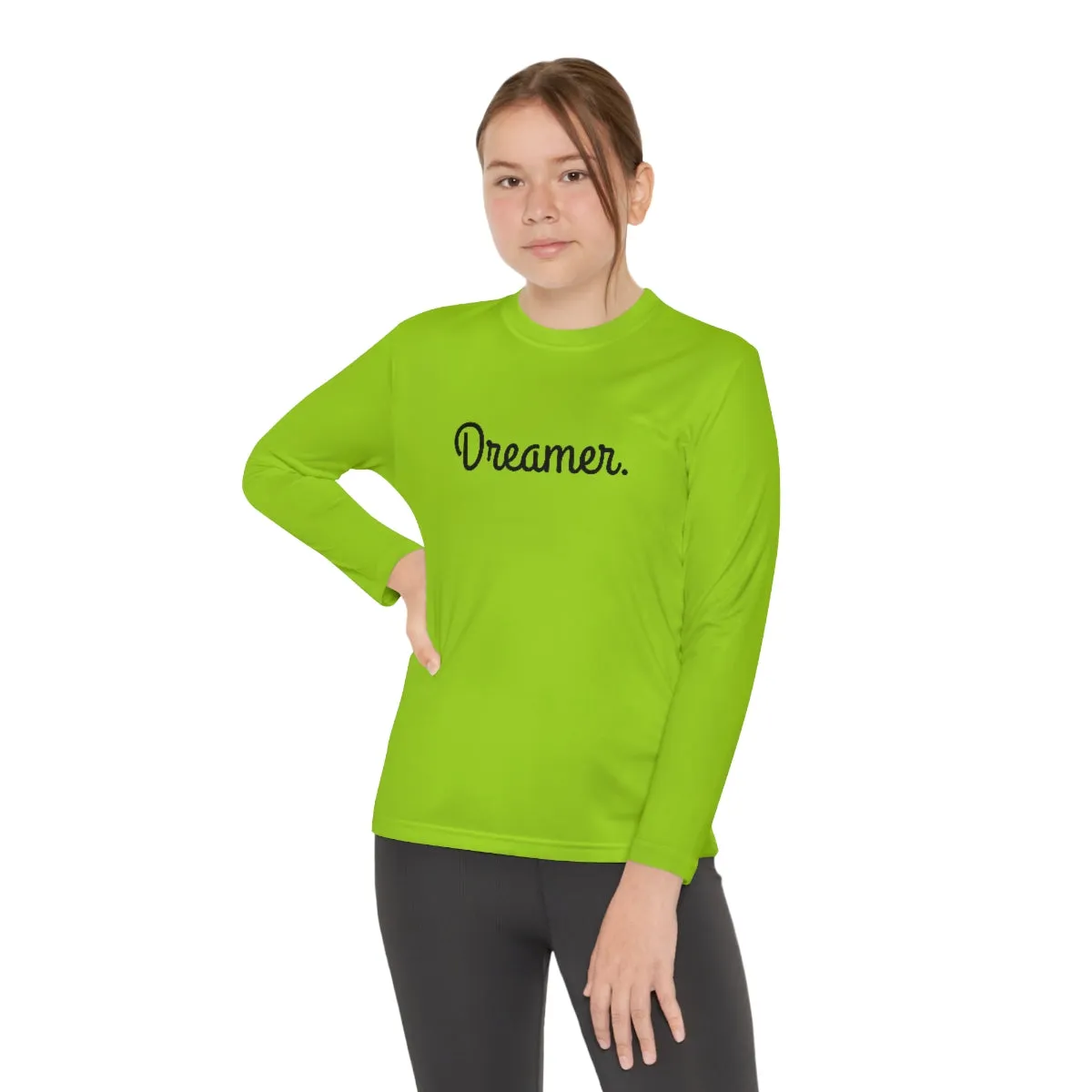 Dreamer. Youth Long Sleeve Competitor Tee