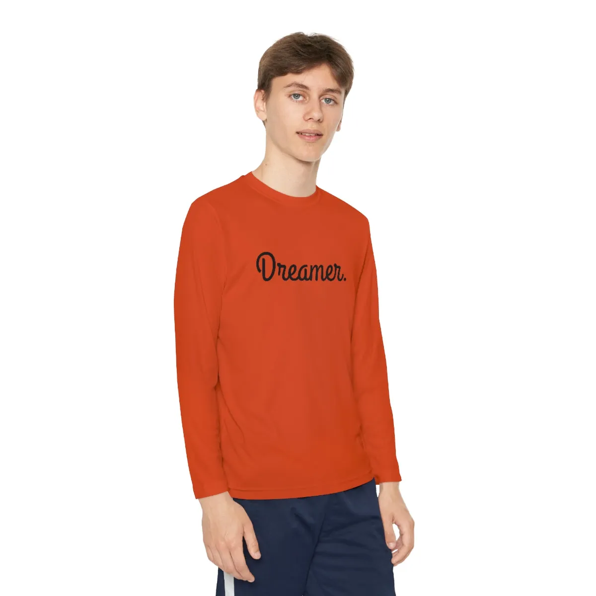 Dreamer. Youth Long Sleeve Competitor Tee