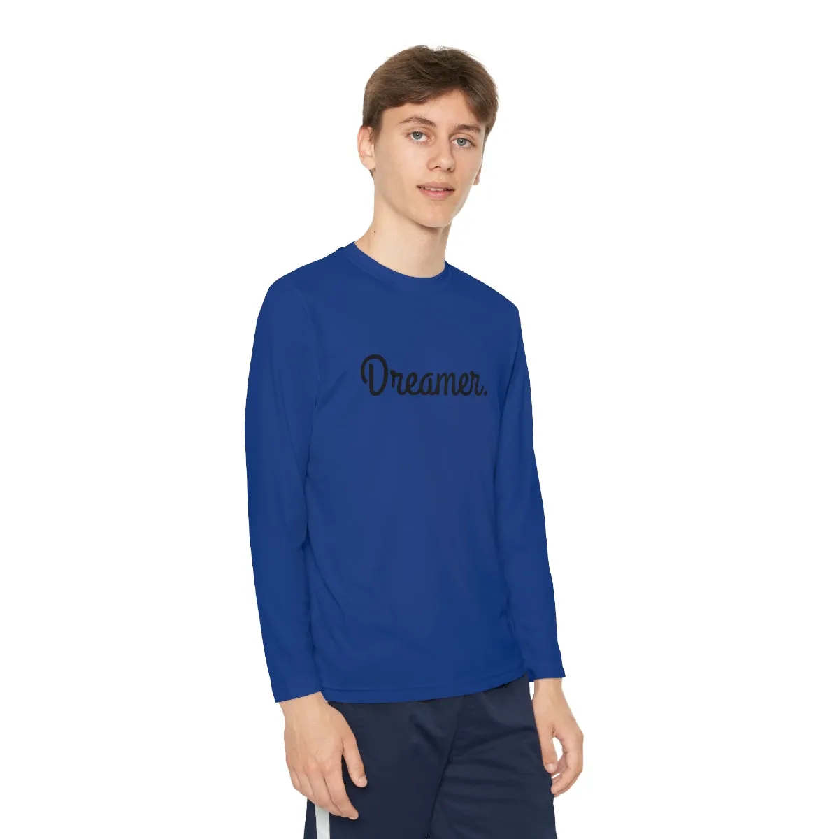 Dreamer. Youth Long Sleeve Competitor Tee