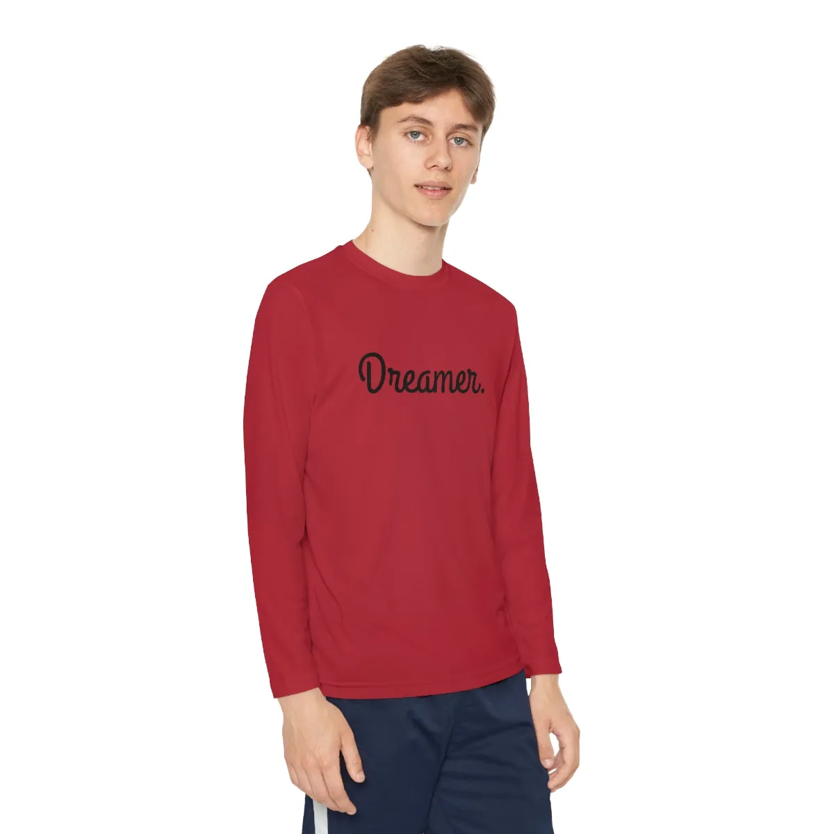 Dreamer. Youth Long Sleeve Competitor Tee