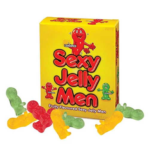 Edible Sexy Jelly Men