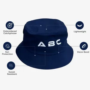 Fisherman Cotton Blend Bucket Hat