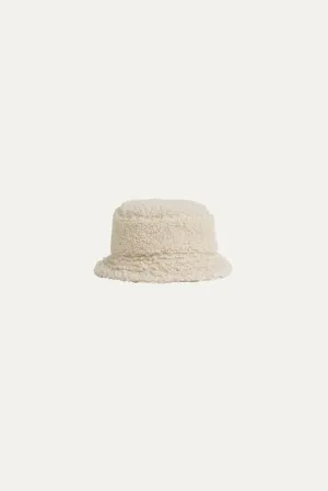 Frank Faux Shearling Bucket Hat