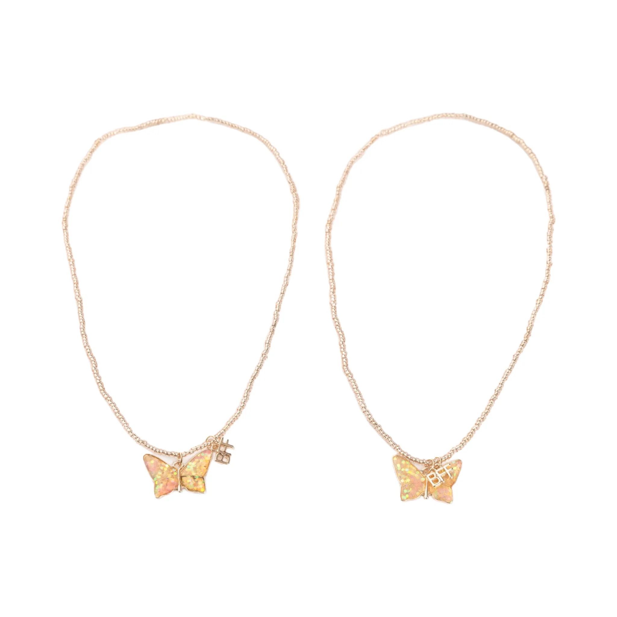 Great Pretenders BFF Butterfly Share & Tear Necklaces