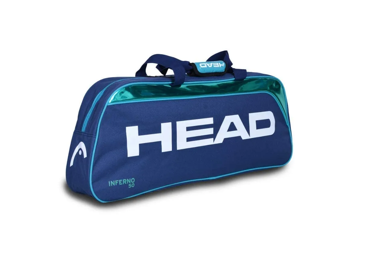 Inferno 50 Polyester Badminton KIT Bag 75 * 10 * 27 cm Blue/FL.Orange (Green)