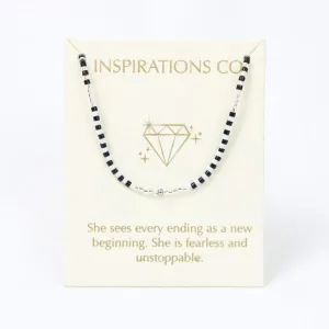 Inspiration Necklace Fearless And Unstoppable