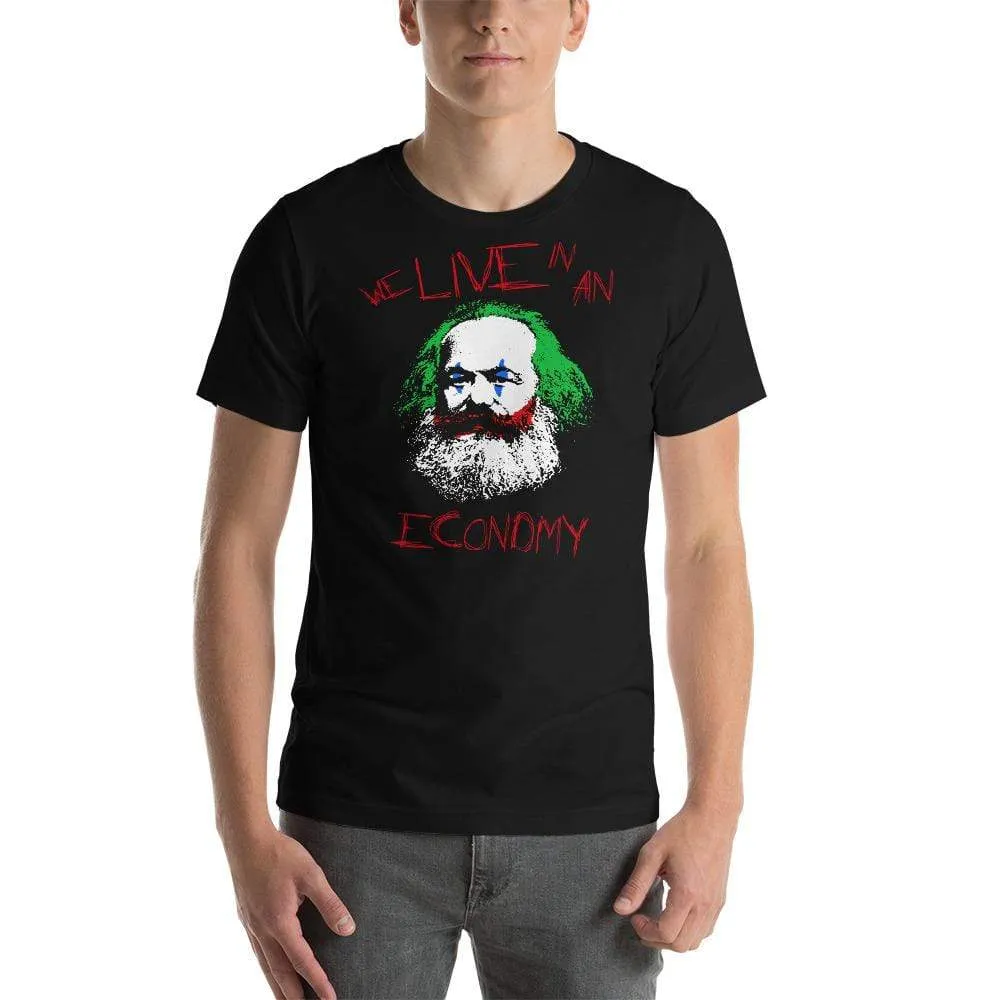 Joker Philosophers - Marx: We live in an economy - Basic T-Shirt