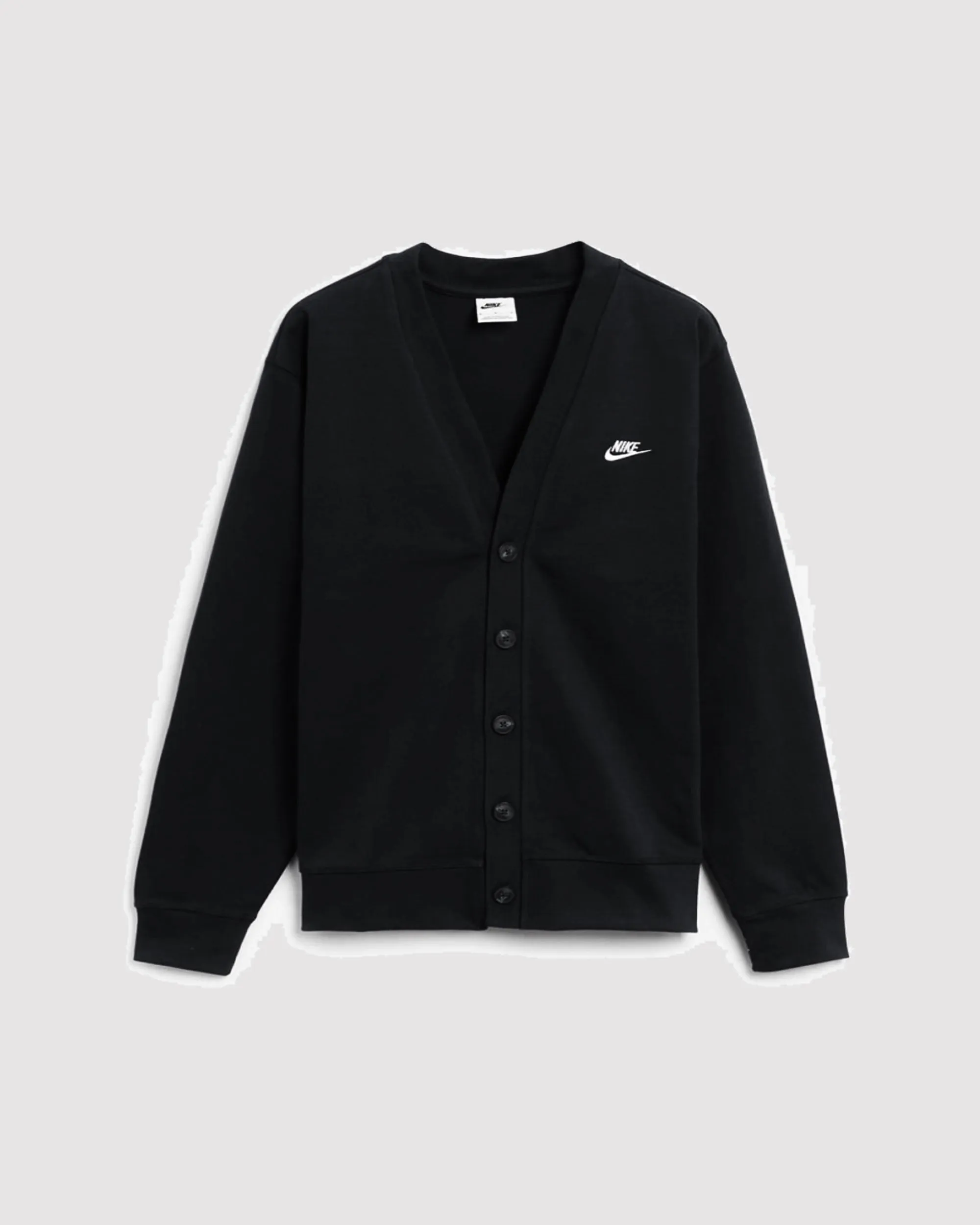 KNIT FAIRWAY CARDIGAN "BLACK"