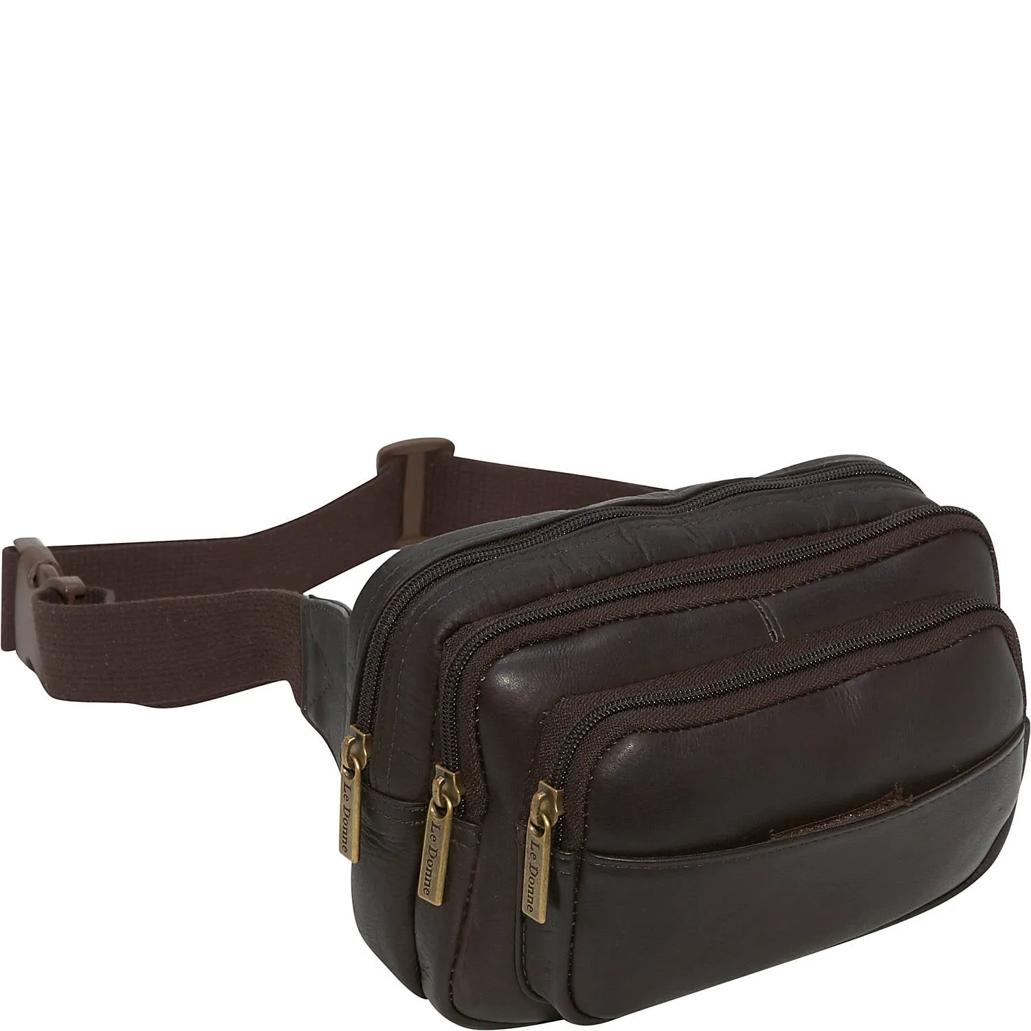 Le Donne LeatherFour Compartment Waist Bag