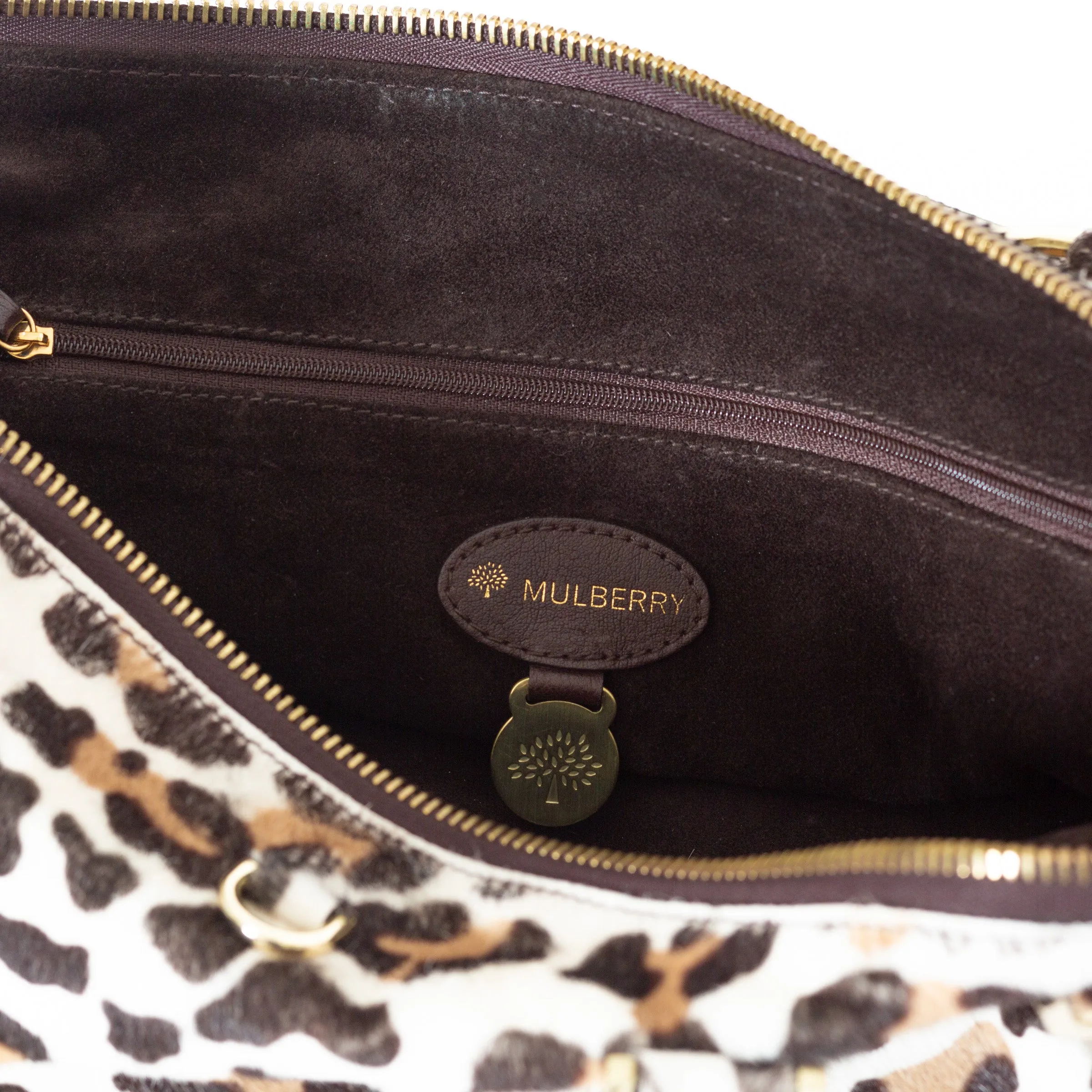 Leopard Print Pony Hair Bag