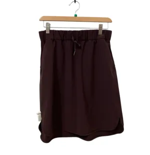 Lululemon Dark Brown Size 6 Skirt Almost New