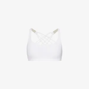 Lululemon Free To Be Wild Stretch Sports Bra, White