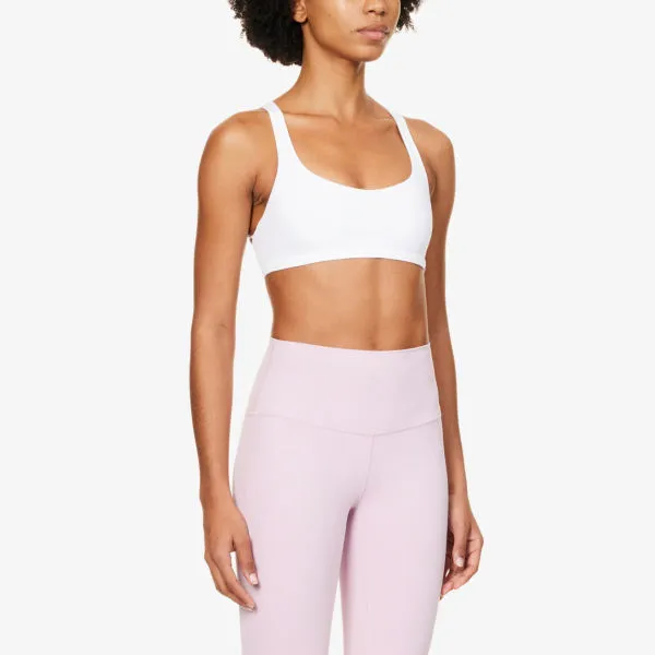 Lululemon Free To Be Wild Stretch Sports Bra, White