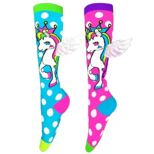 Madmia Flying Unicorn socks Toddler 3-5