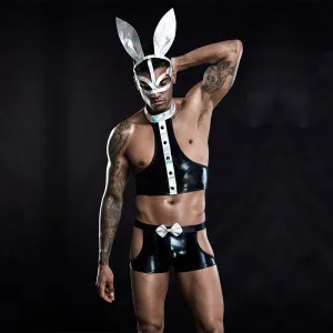 Men's Sexy Uniform European And American Sexy Rabbit Cosplay Underwear