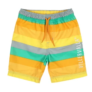 Multistripe Surf Shorts in Sunset - 1 Left Size 2-4 years