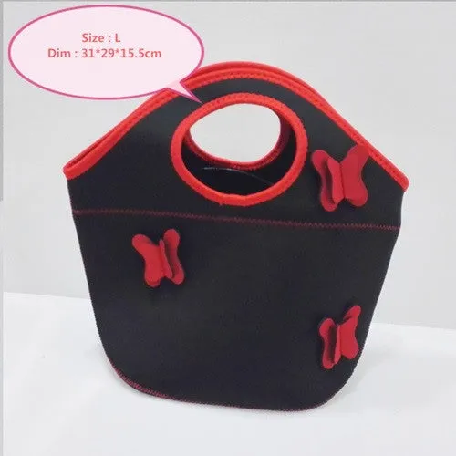 Neoprene thermal lunchbox lancheira bolsa de franja thermal bag bolsa termica lunch bags insulation for women lunch tote ALB394F