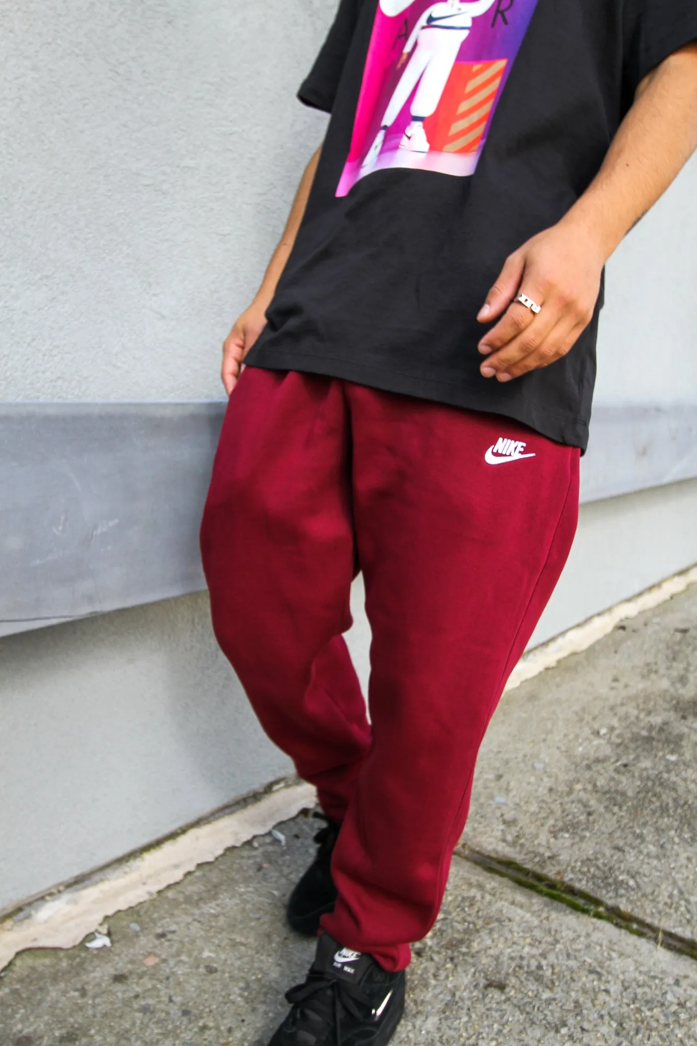 NSW CLUB FLEECE JOGGER "BEETROOT"