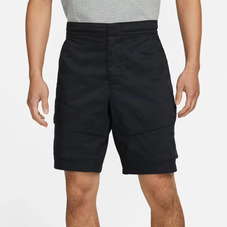 NSW TECH PACK WOVEN UNLINED CARGO SHORTS "BLK"