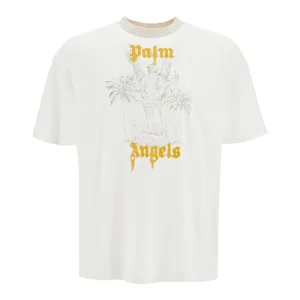 Palm Angels oversized pencil print