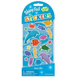 Peaceable Kingdom Foil Sea Life Stickers