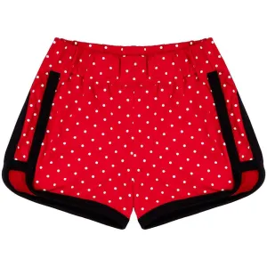 Polka Dots Retro Shorts - 1 Left Size 7-9 years